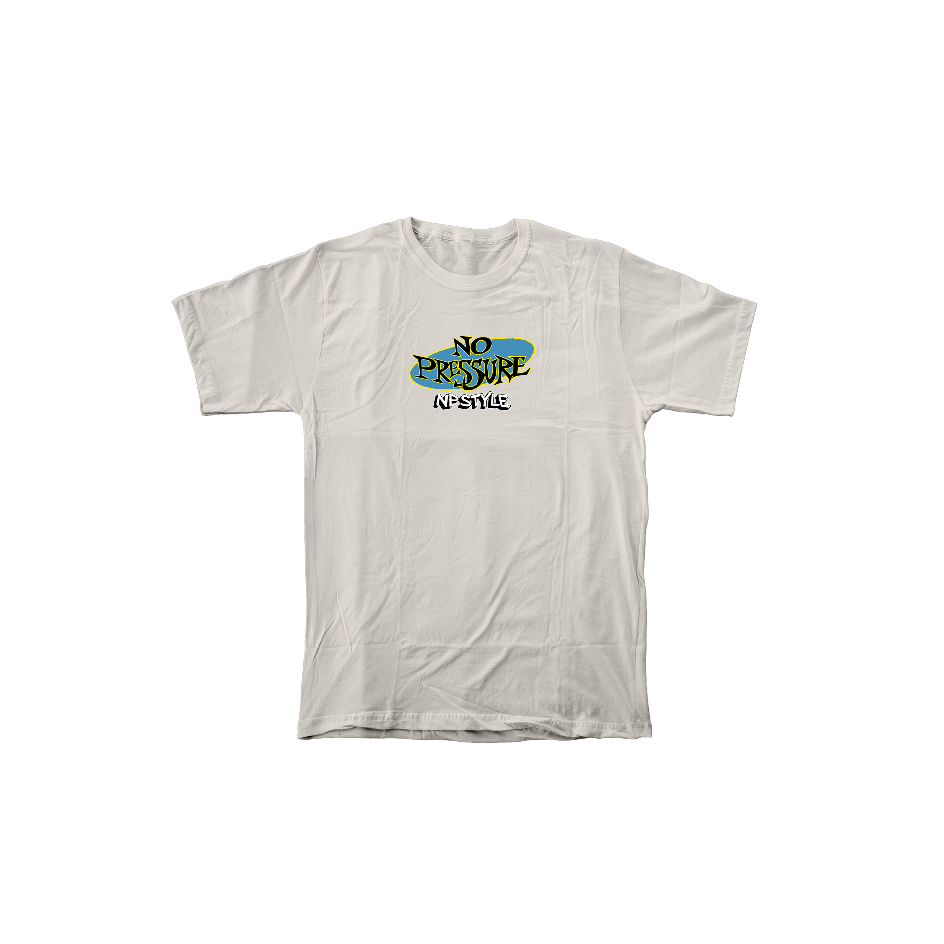 NO PRESSURE "BBB" T-SHIRT (Almond MILK)