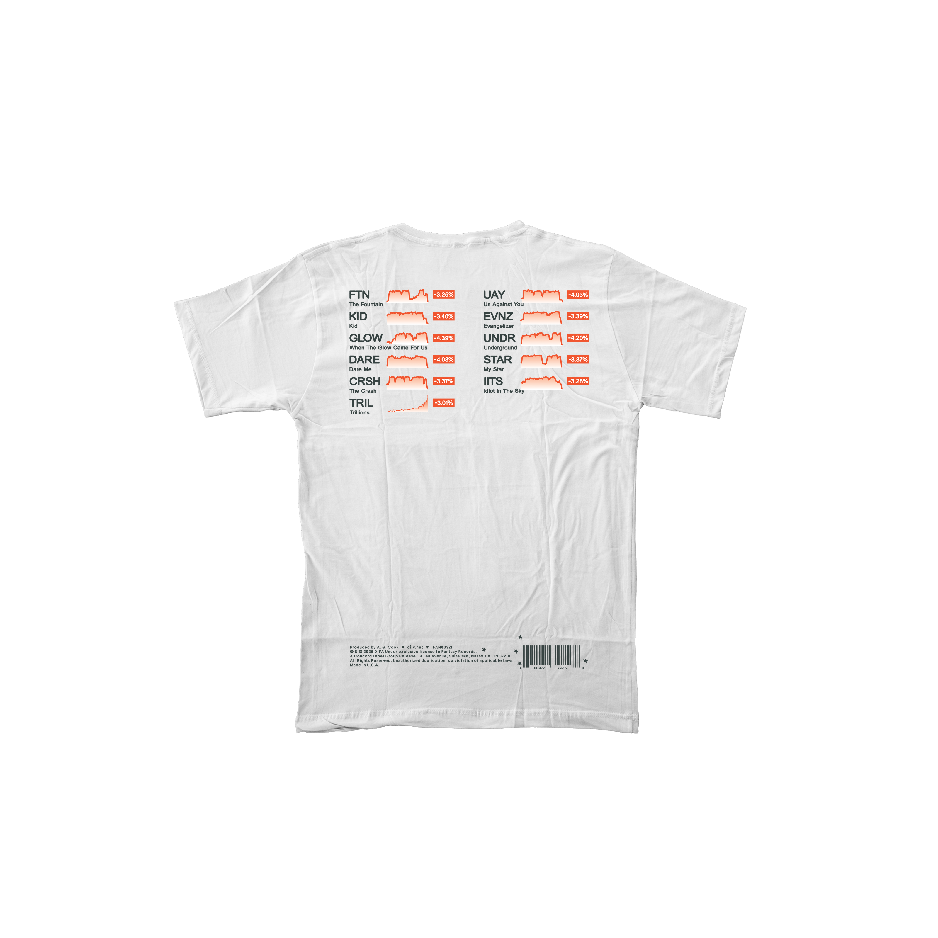 DIIV "ZIRP!" T-SHIRT - Alternative