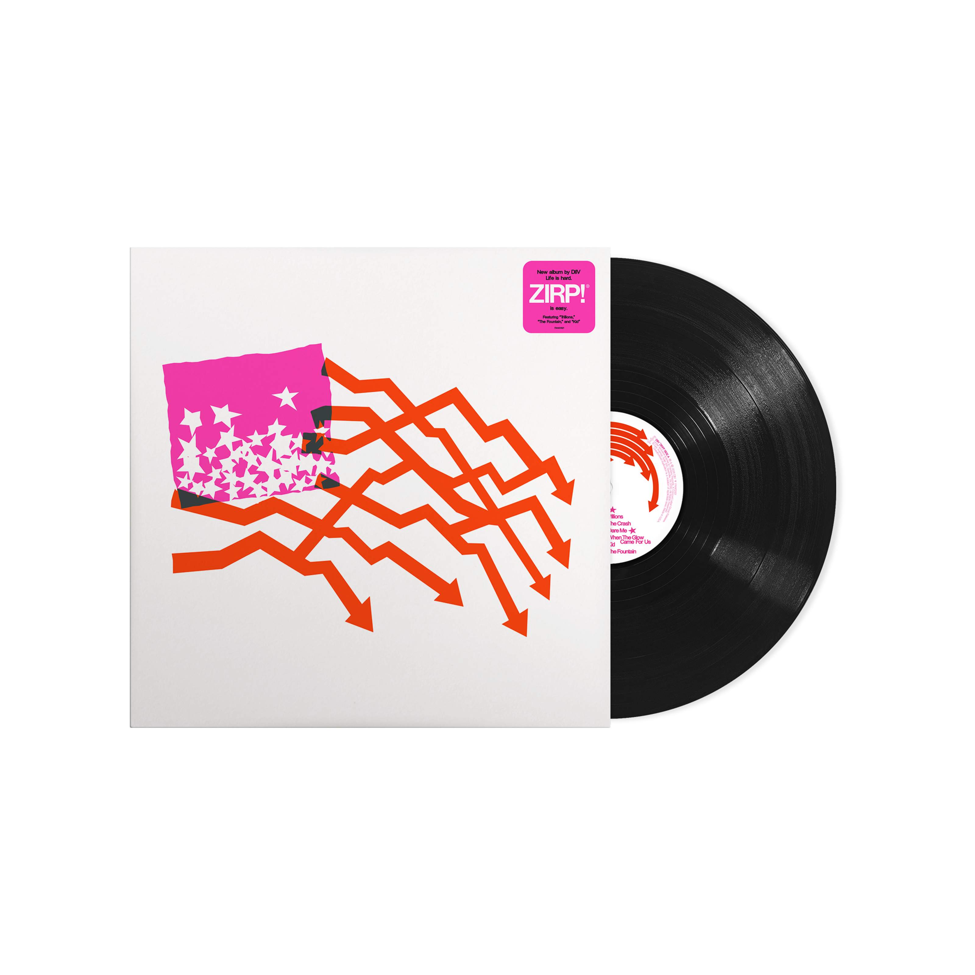 DIIV "ZIRP!" 12" LP (DELUXE PACKAGING)