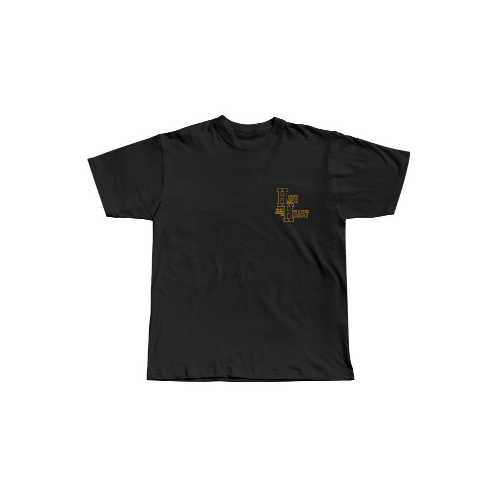 HAVE HEART "SINK & RISE" T-SHIRT (BLACK)
