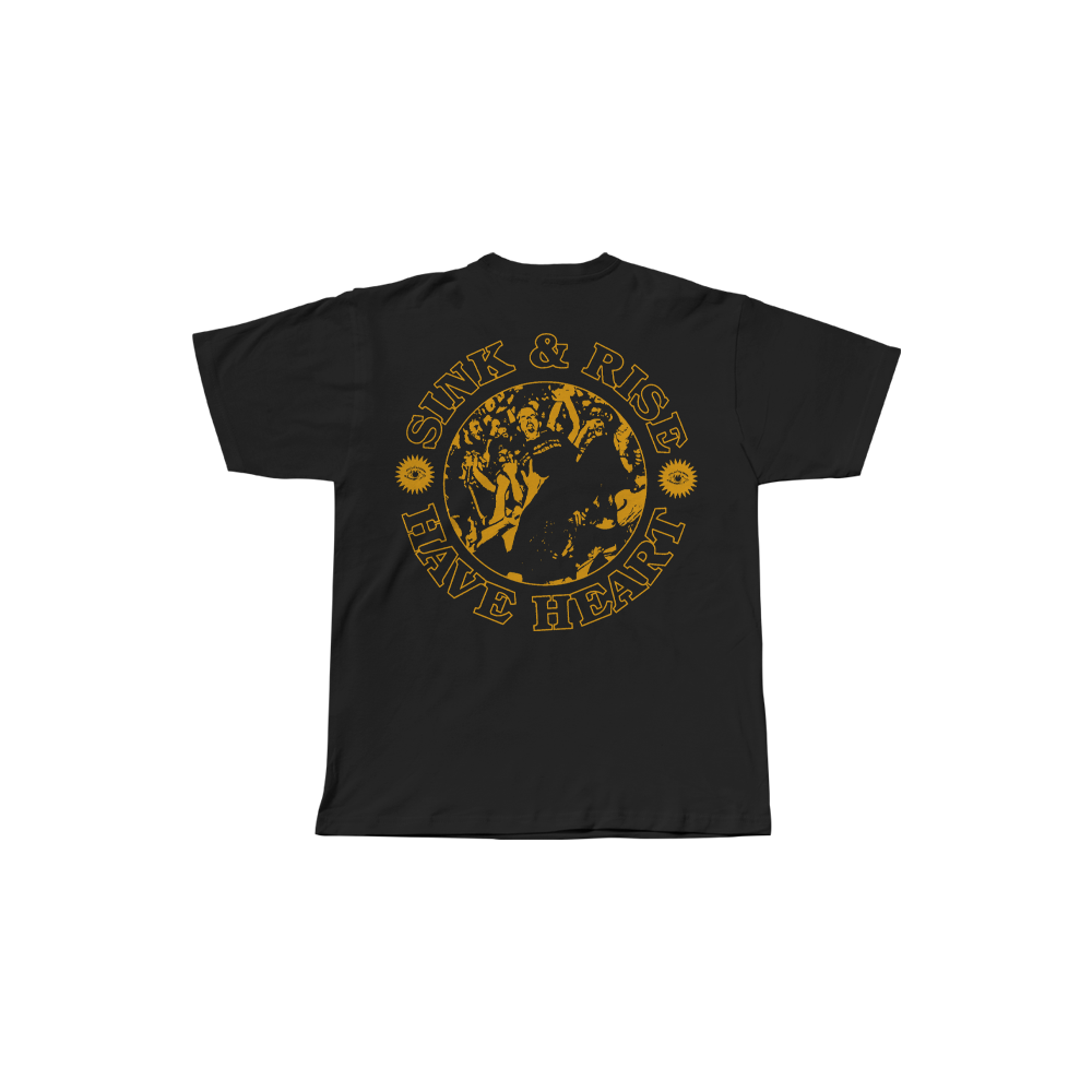 HAVE HEART "SINK & RISE" T-SHIRT (BLACK) - Alternative